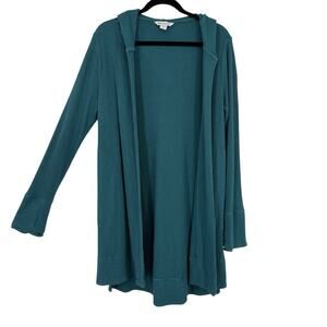 Athleta Harmony Wrap Cardigan size Small Borealis Green #882495